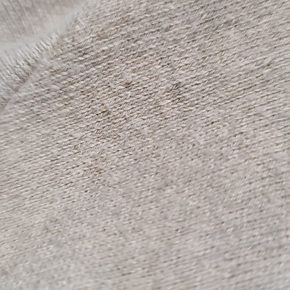 VTG? Joan Vass USA Women's Cardigan Sweater Tan Button Up Sz 1(Approx L)GUC READ - Picture 10 of 12